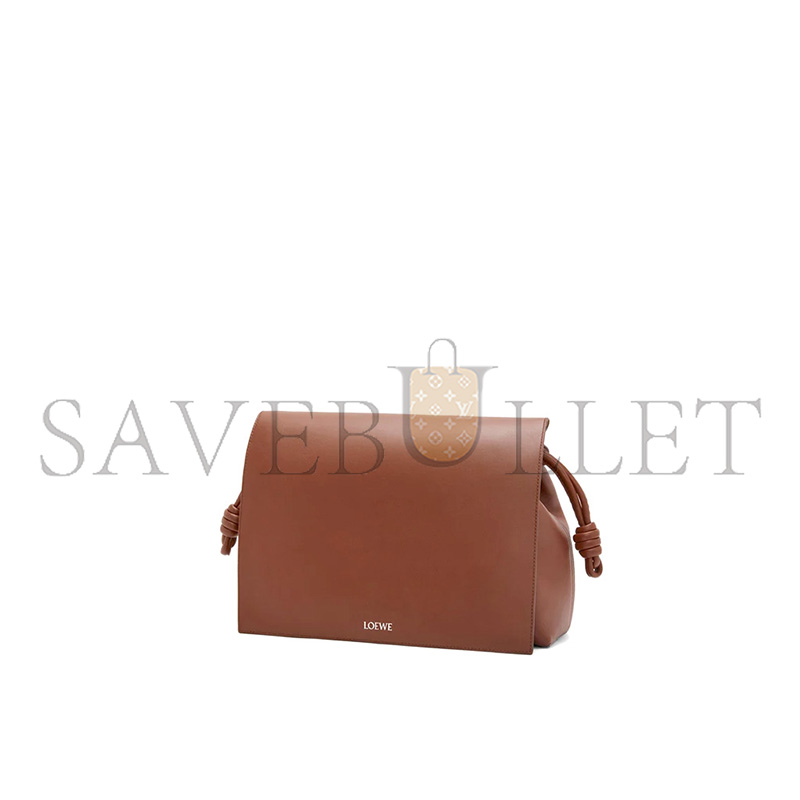 LOEWE FLAMENCO SATCHEL IN SHINY SUPPLE CALFSKIN B411FSAX04 (34*24*12cm)